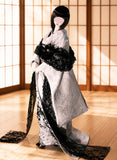 Handmade Doll Kimono Miniature Japanese Style Traditional Outfit with Obi 1/4 1/3 Scale