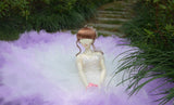 Handmade Gradient Bridal Doll Dress Miniature Tulle Gown with Petticoat 1/6 1/4 1/3 Scale