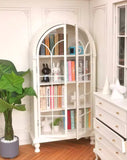 Handmade 1:6 Scale French Style Dollhouse Cabinet Miniature Arched Display Sideboard