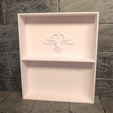 1:12 Scale Dollhouse Cabinet Storage Miniature Wardrobe Prop (White or Black)