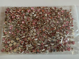 Craftuneed Bundle 134g Baby Pink Rhinestones 4mm and 6mm mix lot