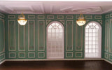 1:12 Scale Miniature Victorian Room Diorama Kit - Flat Pack Dollhouse Scene