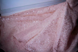Craftuneed Handmade Blush Pink Doll Mermaid Evening Dress Glamorous Sequins Doll Gown Fit For 1/6 1/4 1/3 Fashion Dolls