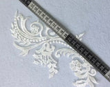 Ivory Floral Lace Applique Pair Bridal Embroidered Lace Motifs 20 Pairs (40pcs)