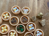 Miniature Dim Sum Bundle 18pcs Set – Cute Asian Food Miniatures / Dollhouse Accessories