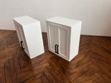 1:6 Scale Dollhouse Wooden Kitchen Cabinet Miniature Sink Cabinet Wall Cupboard