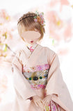 Handmade Doll Kimono Outfit with Obi and Handbag Japanese Style Doll Clothing 1/6, 1/4, 1/3