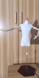 Craftuneed BJD Doll Mannequin with Arms Pinhable Adjustable Dress Form Poseable Armature Sewing Stand for 1/4 &amp; 1/6 Scale Dolls