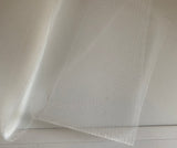 Bundle 13 Meters Ivory Horsehair Braid Trim – 13.5cm Wide Crinoline Netting for Dressmaking