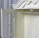 Handmade 1:6 scale Dollhouse Wardrobe Cabinet French Style Miniature Furniture Storage