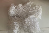 Bundle 20Yards White Floral Lace Trim Embroidered Tulle Trimming, Bridal Sewing DIY