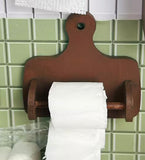 1:6 Scale1:6 Scale Dollhouse Bathroom Shelf Toilet Paper Holder Handmade Miniature Wood Furniture