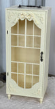 Handmade 1:6 Scale Doll Display Cabinet Miniature Wardrobe Storage Case Wooden Showcase