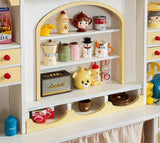 Craftuneed 1:6 Scale Dollhouse Vintage Style Grocery Cabinet Miniature Doll Grocer’s Display Shelf Furniture Handmade (Also available in 1:12 scale)