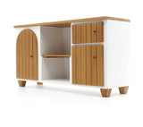 Craftuneed 1:6 Scale Miniature Dollhouse Kitchen Wooden Cabinet Sink Tap Doll Bathroom Furniture Sink Cabinet Faucet