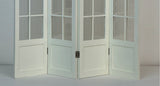 Dollhouse Folding Screen Handmade Miniature Arched Room Divider Display 1/6 1/4 Scale