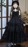 Victorian Rococo Floral Doll Dress Set Handmade Miniature Outfit 1/6 1/4 1/3 Scale