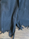 Gothic Doll Black Hooded Cloak Miniature Dark Fantasy Wired Cape 1/6 1/4 1/3 Scale