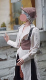 Handmade BJD Doll Outfit British Vintage Neutral Top Shorts Coat 1/6 1/4 1/3 Scale