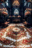 Craftuneed 1:6 Scale Gothic Dollhouse Backdrop Miniature Fabric Photo Background Scene Photography For 22–35cm Dolls Choose from 9 Themes