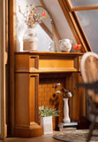 1:6 Scale Dollhouse Fireplace Miniature Wooden Mantel Handmade Dollhouse Furniture