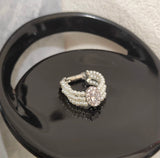 1:6 Scale Doll Crown & Faux Pearl Choker Necklace Miniature Royal Style Jewellery