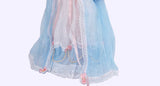 Handmade 1:6 Scale Romantic Vintage Doll Dress Miniature Victorian Style Gown