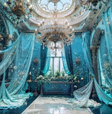 Craftuneed 1:6 Scale Luxurious Dollhouse Backdrop Miniature Fabric Photo Background Scene Photography For 22–35cm Dolls Choose from 9 Themes