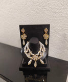 Handmade 1:6 Scale Miniature Doll Faux Pearl Crown Necklace & Earrings Set