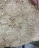 Handmade Baby Girl Lace Dress, Toddler Floral Pink Collar Outfit Children Wear Luxury