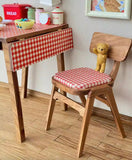 Dollhouse Folding Table and Chair Set Miniature Furniture Dining Set 1/6 1/12 Scales
