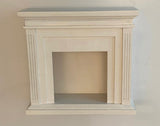 Handmade 1:6 Scale Dollhouse Fireplace with Mini Wood Bundle Miniature Wooden Furniture