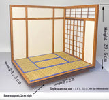 1:12 Scale Japanese Miniature Restaurant Room Kit – DIY Izakaya Dollhouse Flat Pack (Unassembled)