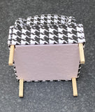 Craftuneed Handmade 1:6 miniature dollhouse sofa chair doll furniture props for Barbie BJD dolls