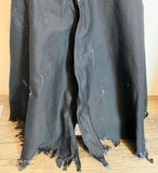 Gothic Doll Black Hooded Cloak Miniature Dark Fantasy Wired Cape 1/6 1/4 1/3 Scale