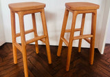 1:6 Scale Dollhouse Miniature Wooden Kitchen Sink Cabinet Bar Table Chairs Furniture