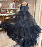 Handmade Gothic Doll Dress Set Miniature Victorian Evening Gown 1/6 1/4 1/3 Scale