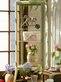 Craftuneed 1:6 Scale Dollhouse Decorative Display Cabinet Miniature Curio Shelf Collector Storage Bookcase Doll Furniture