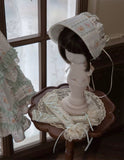 Victorian Rococo Floral Doll Dress Set Handmade Miniature Outfit 1/6 1/4 1/3 Scale