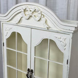 Handmade 1:6 scale Dollhouse Wardrobe Cabinet French Style Miniature Furniture Storage