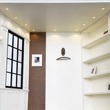 Handmade 1:6 Scale Hexagon Dollhouse Room Wooden Miniature Display Scene