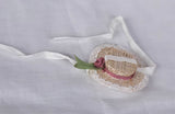 1:6 Scale Doll Hat Mini Straw Hat Handmade Miniature Accessory Lace Ribbon Floral