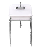 Craftuneed 1:6 miniature dollhouse Retro Sink with Faucet Bathroom Wash Basin Mirror mini doll furniture