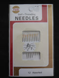 12pcs Assorted Hand Sewing Needles/ Self Threading Hand Craft Diy needles Tool