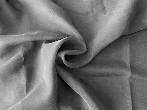 Craftuneed Job lot 2.9 meters black chiffon fabric 150cm wide polyester chiffon fabric