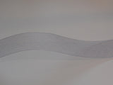2.5cm Wide Grey Crinoline horse hair braid flexible sinamay millinery hat trim.