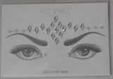 face eye shadows tattoo sticker Festival temporary face art gems tattoos sticker Per Pack