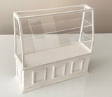 Craftuneed Handmade 1:6 miniature dollhouse bakery cake showcase display cabinet furniture props