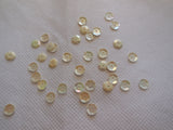 Bridal Wedding Champagne Hologram Round Cupped Sequins 6mm approx1700/pack 20g