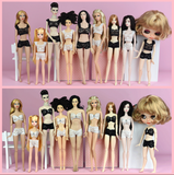 Craftuneed 1:6 handmade 29cm - 30cm height doll lingerie or full length nylon tights One size
